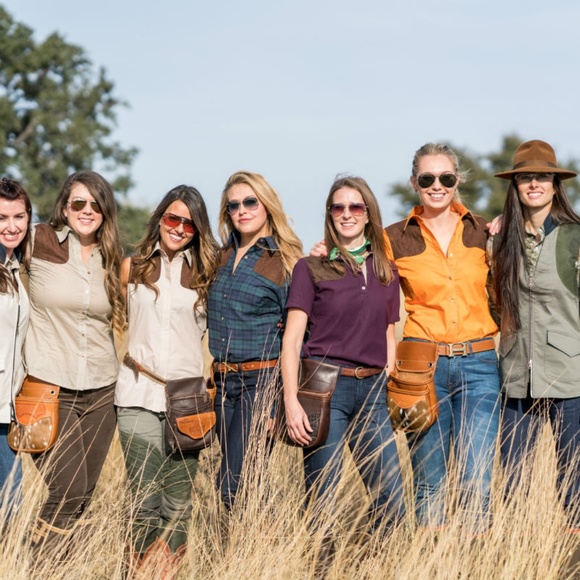 Green McKenna Quinn Preppy Shooting Suede Shoulder Patch Sweater (XL) - Picture 6 of 6